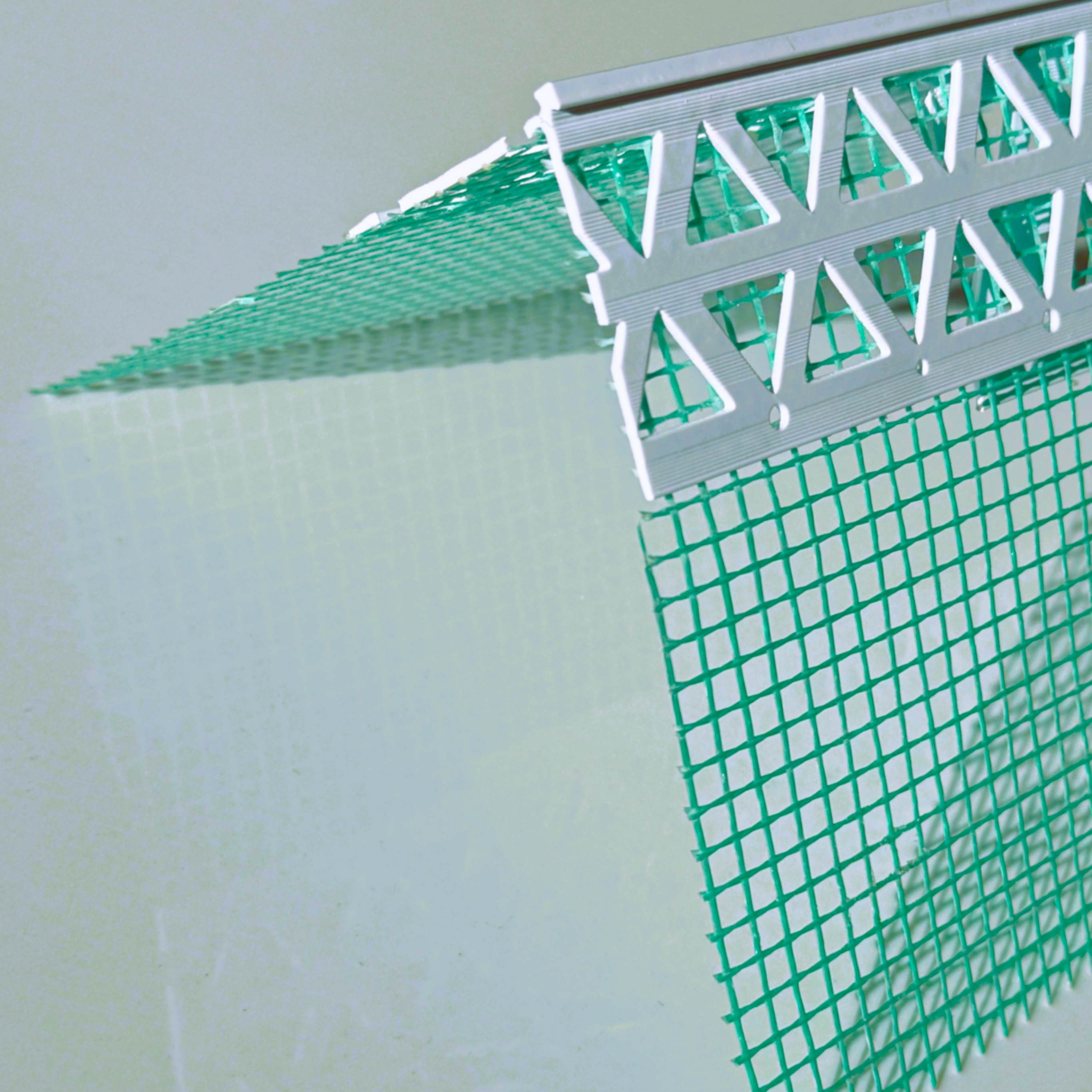Acrylic Render Pre-Meshed Angle | 4mm Mesh